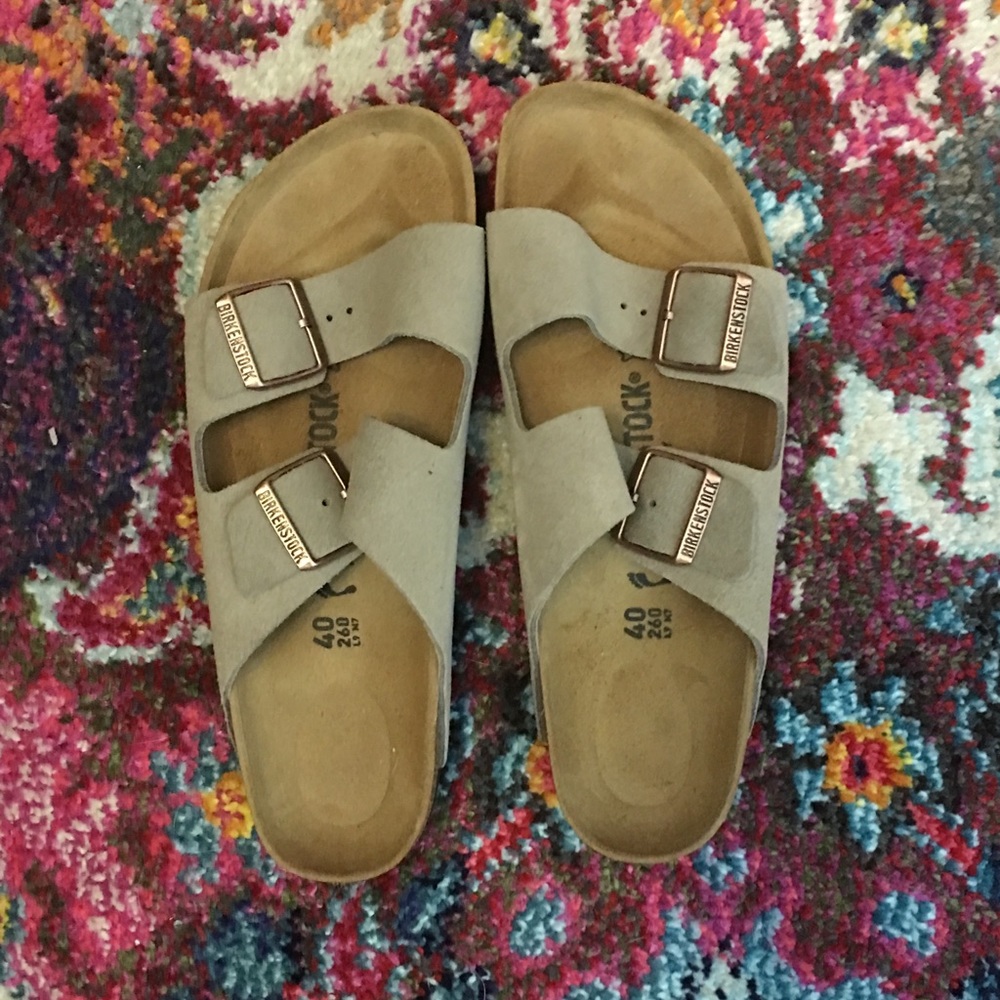 Unworn Taupe Birkenstocks